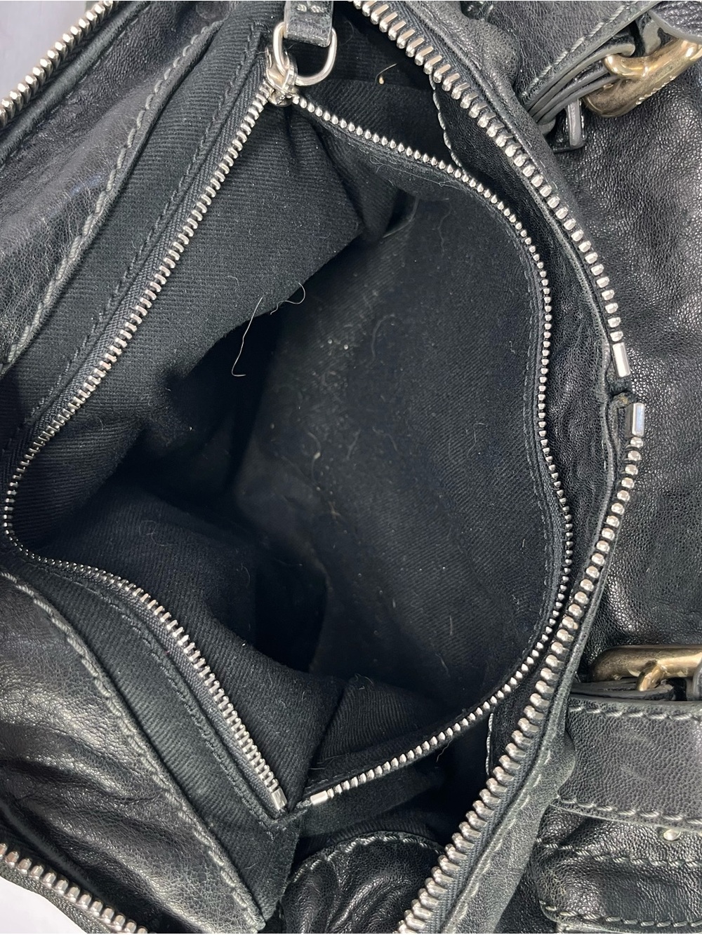 Chloe Black Leather medium Paddington Capsule satchel - Picture 13 of 16